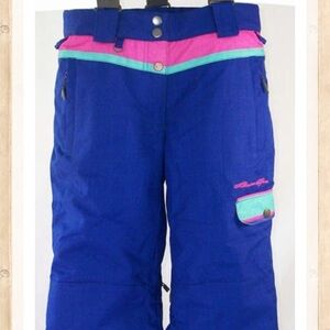 MILLENNIUM THREE M3  Kids Cindy Color Block Insulated Ski & Snow Pants